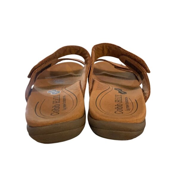 Lot of 2 Cobb Hill By New Balance RevLite Brown & Tan Sandles Sz 7W - Picture 14 of 16